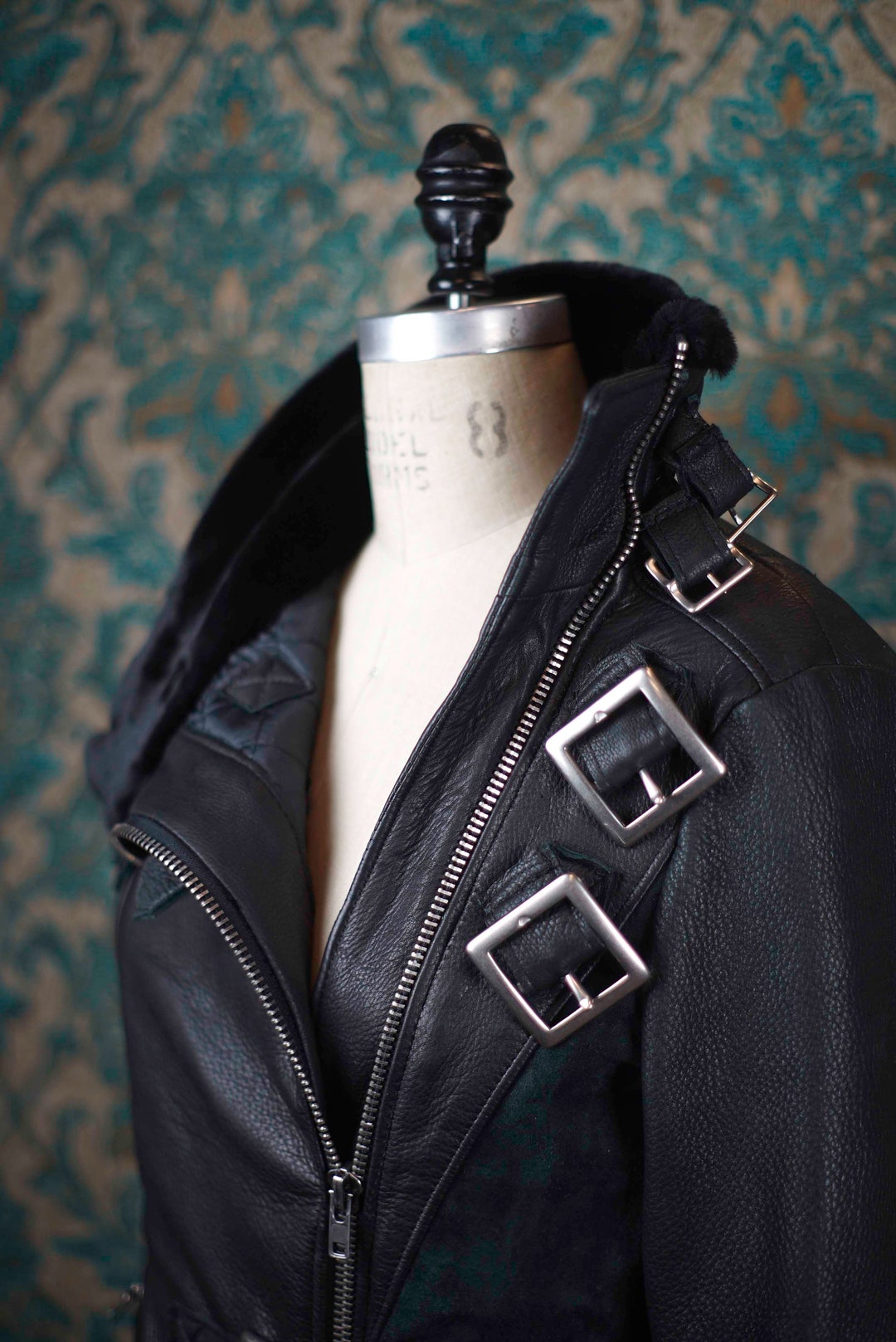 【DEARMINE】Line biker leather jacket DEARMINE】Line biker leather jacket (DEARMINE/レザー