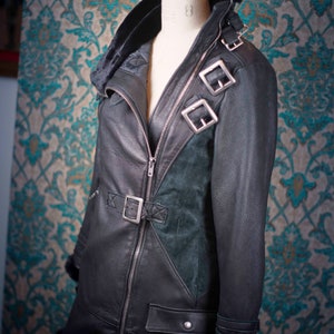 Deerskin Biker JacketCustom Made Leather Jackets image 8