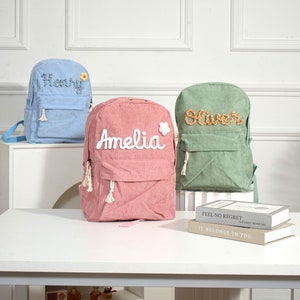 Sac à dos pour tout-petits, sac à dos personnalisé pour enfants, sacs d'école faits main pour tout-petits, sac à dos d'école, cadeau pour garçons et filles
