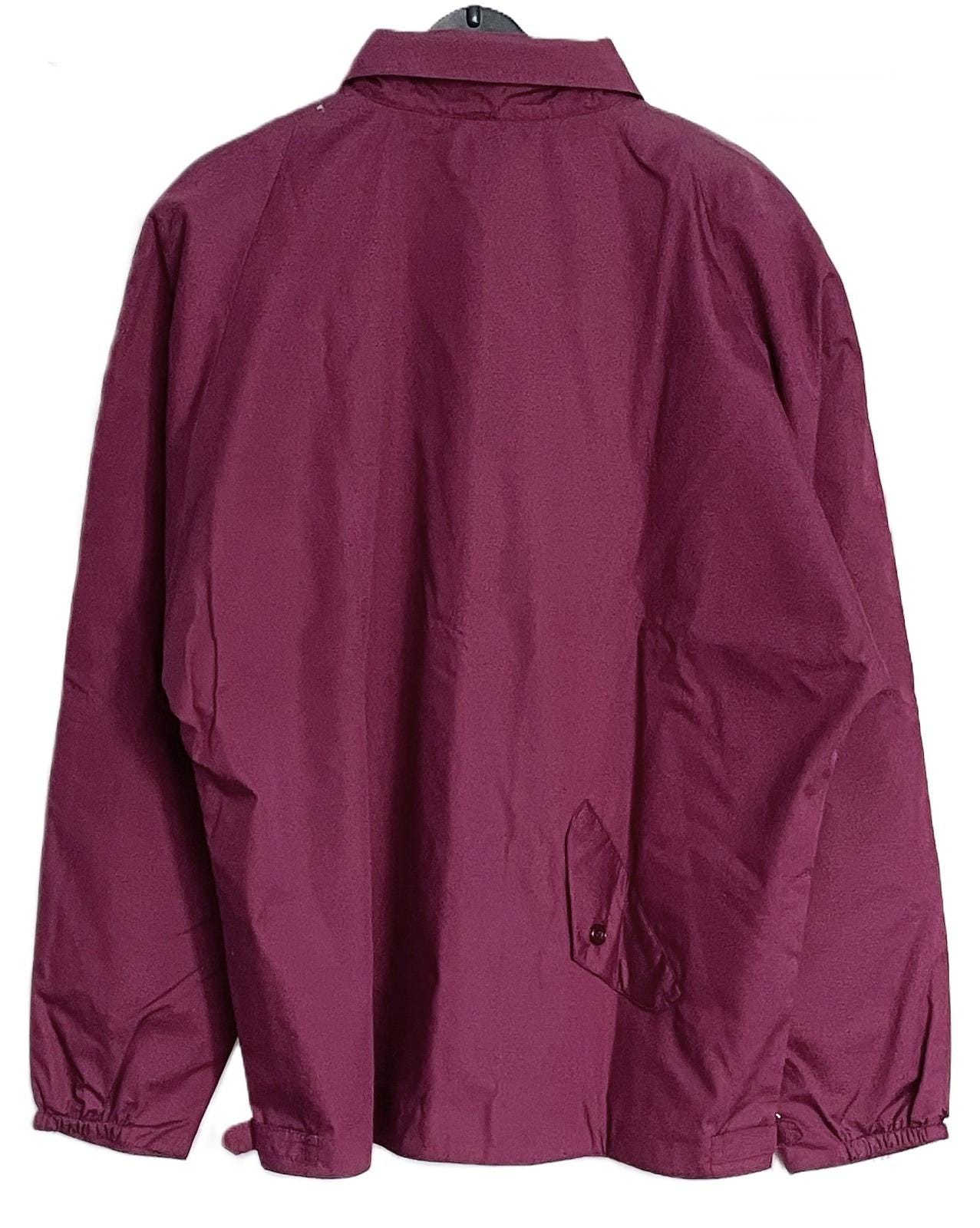Vintage 1970s Golf Jacket Morton Knight Chest Size 40 Windbreaker 