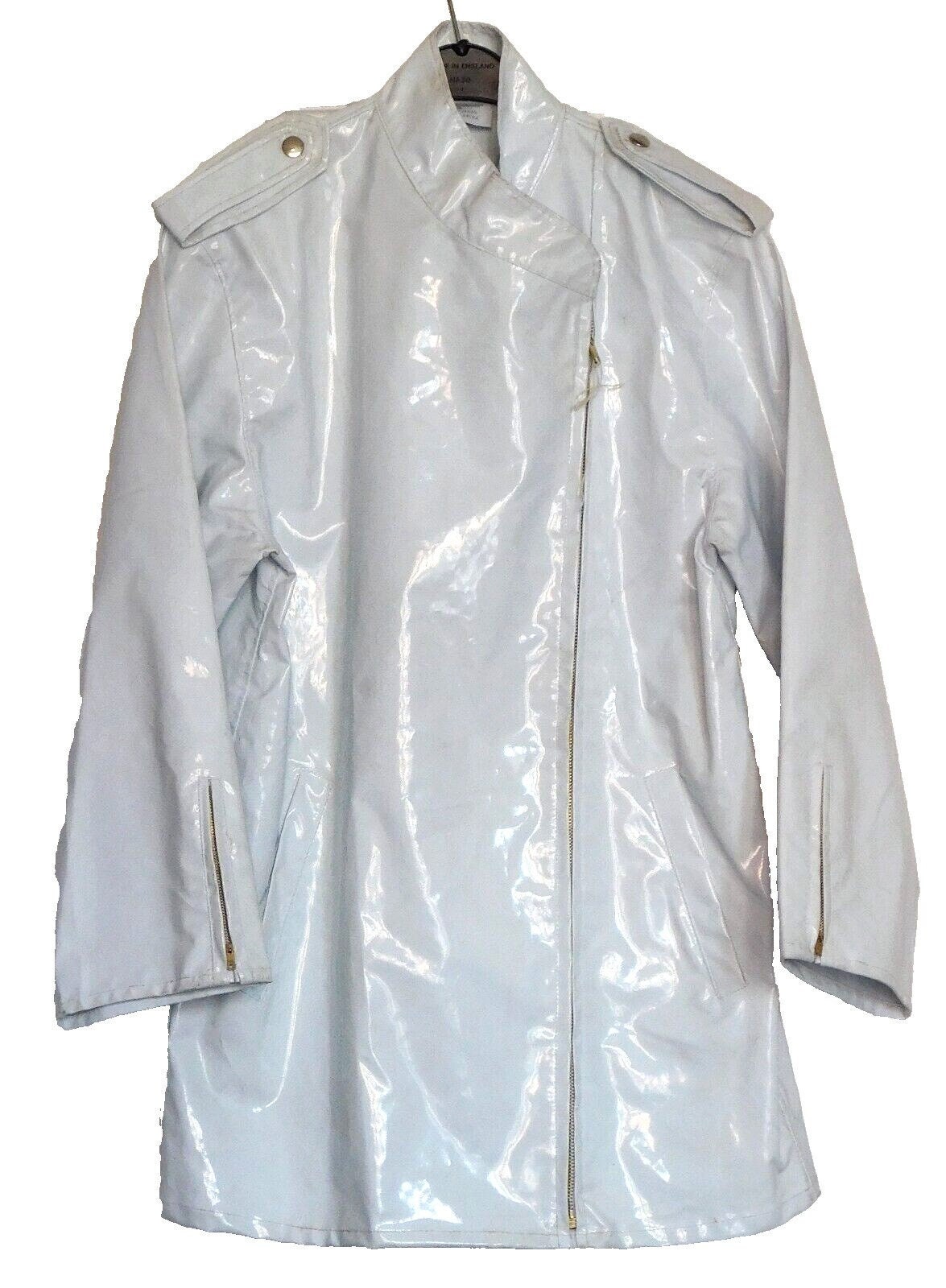 PVC Mac Raincoat With Zips Pakamac Size 10 UNUSED VINTAGE 1970s 1980s White Etsy