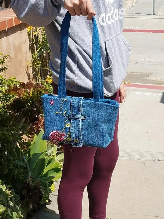 Upcycled Denim Handbag