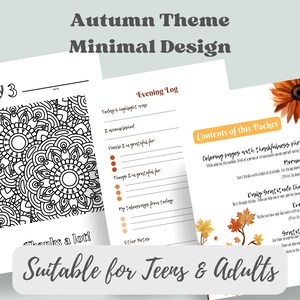 Printable Thanksgiving Gratitude Journal Gratitude Cards for Adults and ...