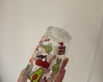 Personalized Jellycat Plastic Tumbler, Cute Drink Cup