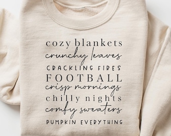 Mantas acogedoras Sudadera de hojas crujientes, Camisa de listas de otoño, Sudadera de otoño para mujer, Suéter de Halloween, Regalos de Acción de Gracias, Sudadera de otoño