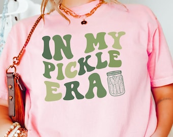 In My Pickle Era T-shirt, T-shirt augurk minnaar, grappig shirt augurk, trui augurk cadeau, trui retro augurk, trui retro augurk