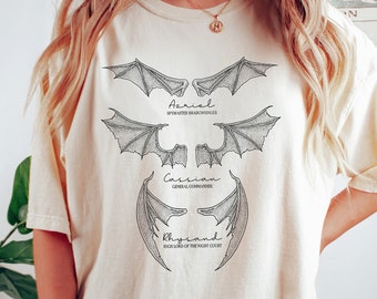 Camisa The Bat Boys, Camisa Acotar Velaris, Camisa The Night Courts, Sudadera Acotar Bat Boys, Camisa Acotar Bookish, Camisa Sarah J Maas