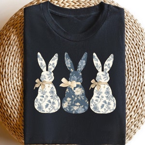 コケット ボウ バニー スウェットシャツ、かわいいイースター T シャツ