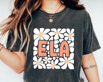 ELA Teacher Trendy Comfort Shirt, English Teacher T Shirt, English Language Arts Teacher Shirt, Back To School Sweatshirt, Graduation Gift