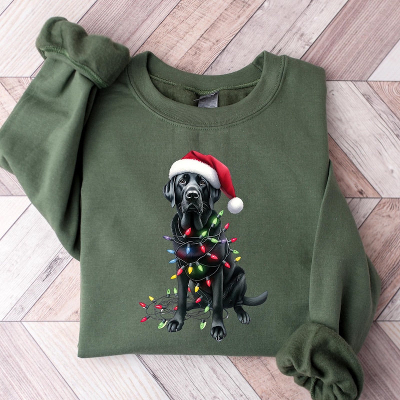 Christmas Tshirt Labrador - Etsy