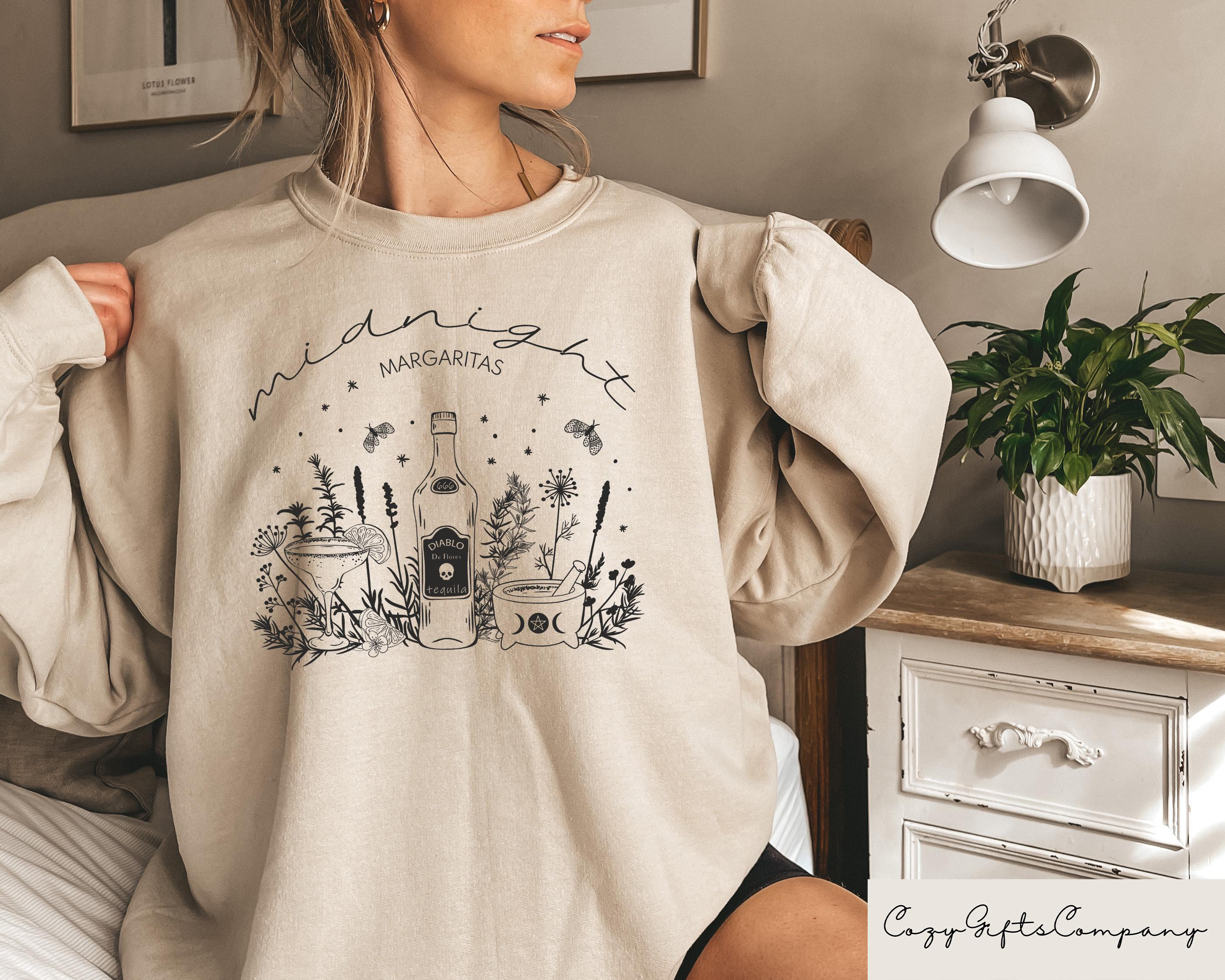 Midnight Margaritas Sweatshirt, Magic Apothecary Shirt, Spooky Season Tshirt, Halloween Gift, Midnight Margaritas Hoodie