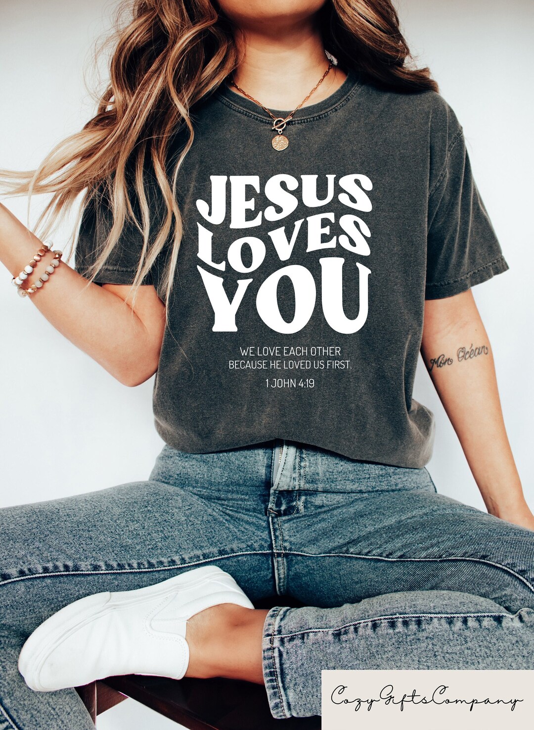 Hoodies Sweatshirt For Women Jesus Loves You Hoodies Oversized Graphic Hoodies For Women Womens Pullover Hoodie Fall Clothing Women 2025 Women's Fashion Hoodies & Sweatshirts