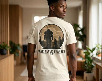 Fallout T-Shirt | Retro Post-Apocalyptic Gaming Tee | Wasteland Graphic Shirt | Video Game Tshirt | Fallout Tee