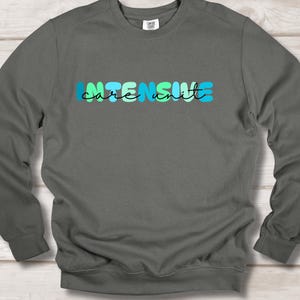 Intensivstation Sweatshirt | ICU Rundhalsausschnitt | Intensivstation Sweatshirt | Intensivpfleger | Krankenschwester Rundhals | Krankenschwester Sweatshirt