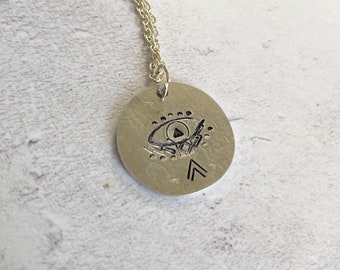 SALE Observe Aluminium Necklace