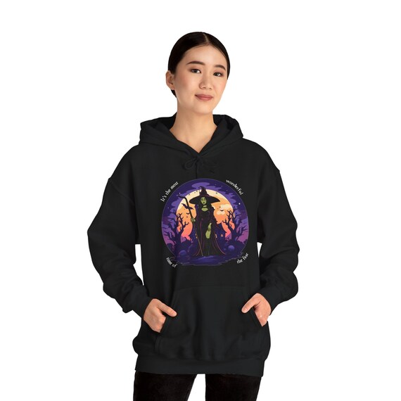 It's The Most Wonderful Time Of The Fear Halloween Witch Unisex Hooded Sweatshirt