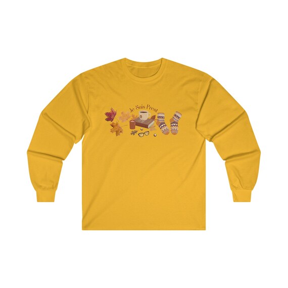Je Suis Prest I Am Ready Fall Autumn Unisex Cotton Long Sleeve T-Shirt