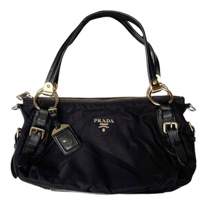 Prada Black Satchel Etsy