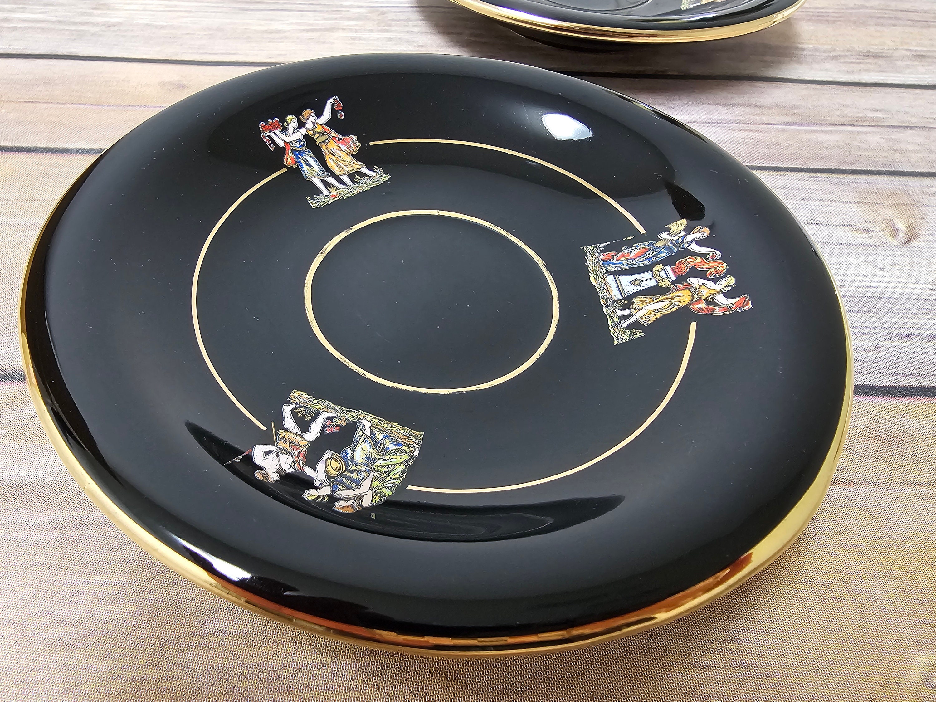 Tasse Litron Et Sa Soucoupe En Porcelaine De Paris époque Lo