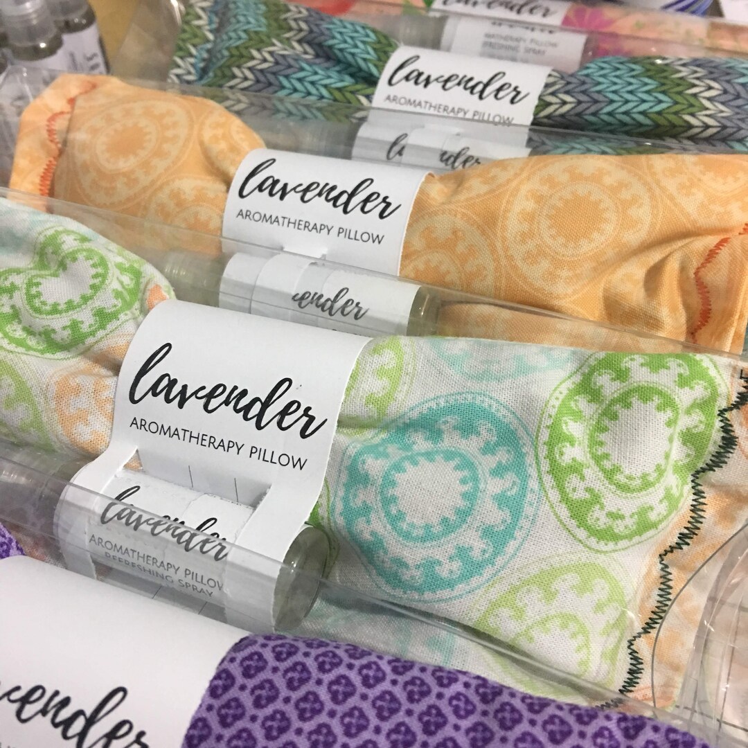 Lavender Aromatherapy Pillow Pillow Spray Hot & Cold Etsy