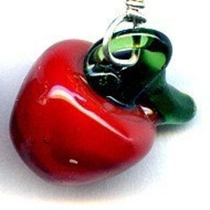 An Apple a Day Sterling Silver Earrings