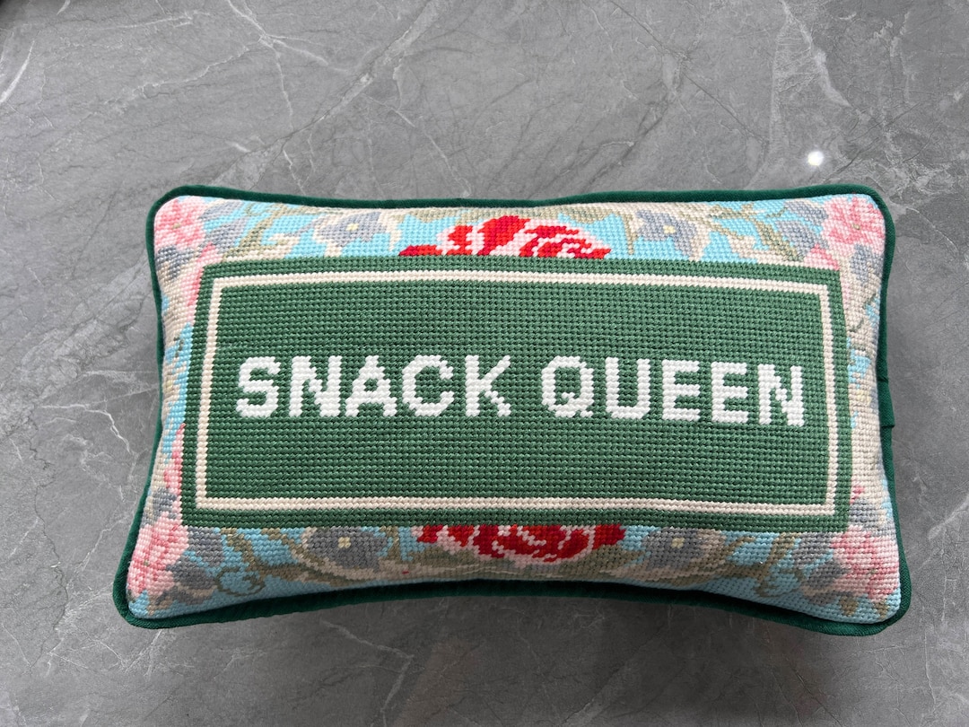 Control Freak Needlepoint Pillow