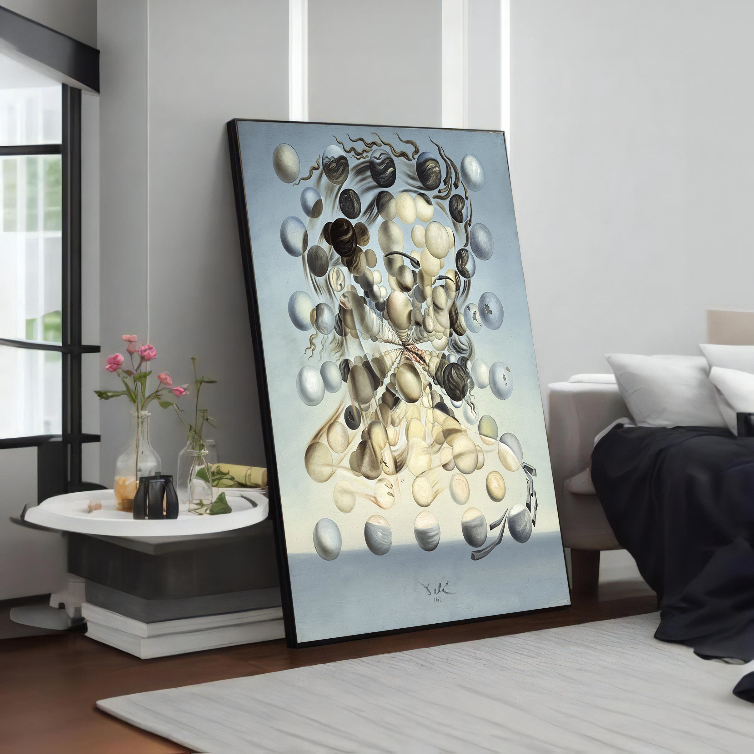 Portrait of Gala: Surrealist Work by Salvador Dali, Canvas