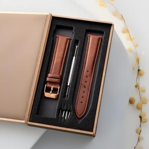 Watch Strap Band,Women Leather Watch Strap Band,18mm,Women Watch Strap,Gift for Women,Replacement Watch Strap Band,Christmas Gift