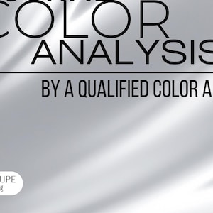 Seasonal Color Analysis online - Virtual Color analysis - Personalized Color Palette - Silver Package