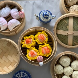 Dim sum Xiao Long Bao Fantasiespel Viltvoedsel Yum Cha afbeelding 6