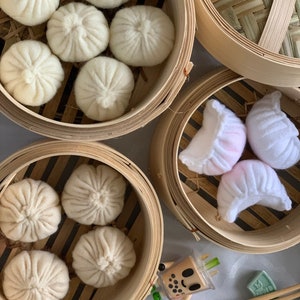 Dim sum Xiao Long Bao Fantasiespel Viltvoedsel Yum Cha afbeelding 7