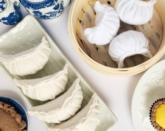 Dumplings Dim sum Pretend Speel Felt Food restaurants en speel keukenplezier