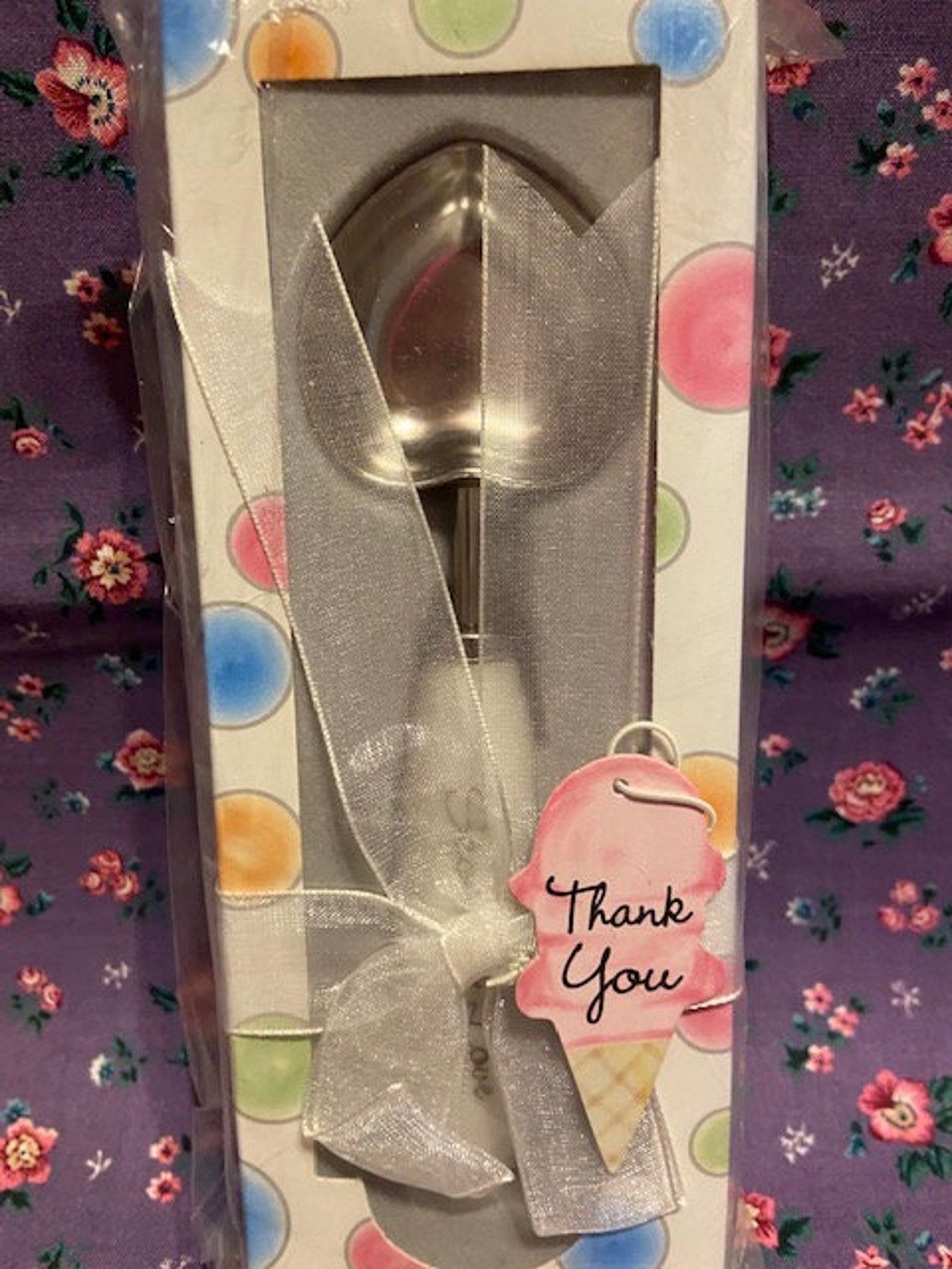 5 Wedding HeartShaped Ice Cream Scoop Favors Bridal Shower Etsy