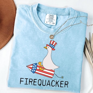 Firequacker Goose Png, Funny 4th of July Goose Png, Patriotic Goose Png, 4th of July Svg, Independence Day Png, Memorial Day Svg, USA Png