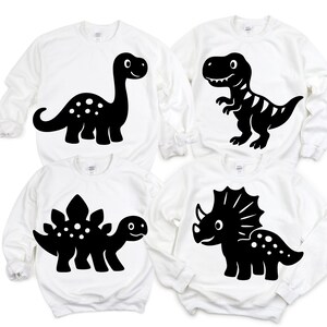 Dinosaur SVG Bundle: T-Rex, Triceratops, Nursery Art (Digital Download)