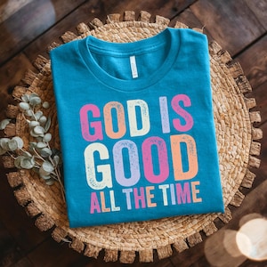 God Is Good Svg Png | Jesus Quote | Bible Verse | Christian Faith Scripture | Inspirational Design | Instant Digital Download | Cricut