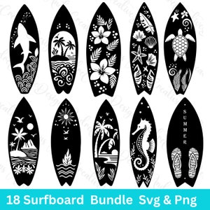 Planche de surf Svg | Clipart surf | Surfez sur Svg | Vague océanique Svg | Surf Svg | Clipart été | Surfeur homme Svg | Cricut | Fichier de découpe pour planche de surf