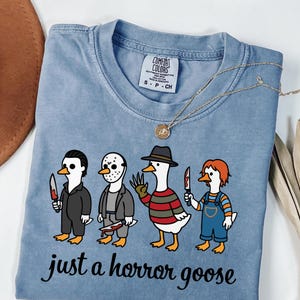 Solo un&#39;oca dell&#39;orrore Svg Png / Horror divertente / Clipart di un&#39;oca sciocca di Halloween / Stagione spettrale / Autunno / Download istantaneo / Cricut