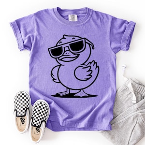 Duck With Sunglasses Svg Png | Duck Clipart | Duck Vector Image | Duck Silhouette | Duck Cut File | Cricut | Instant Download