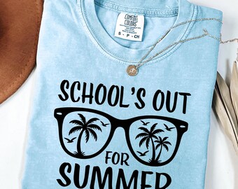 Schools Out For Summer SVG PNG | Last Day Teacher Shirt | Funny Summer Break Design