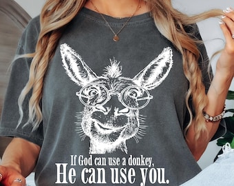 Christian Donkey PNG SVG, Sarcastic Humor Quotes, Christian Love, Religious Quotes, Funny Jesus, God PNG Godly Sublimation, Faith-Based
