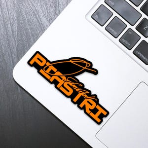 Oscar Piastri (81) F1 Racing Sticker - McLaren Racing / Regular or UV Laminate Options image 4