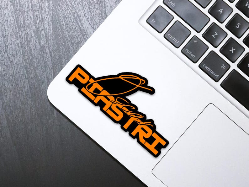 Oscar Piastri (81) F1 Racing Sticker - McLaren Racing / Regular or UV Laminate Options image 4