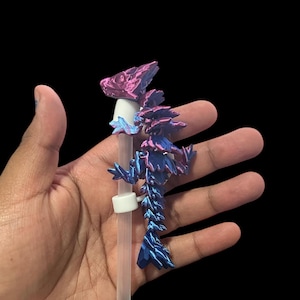 Handmade Cartoon Straw Charm: Tumbler Accessory