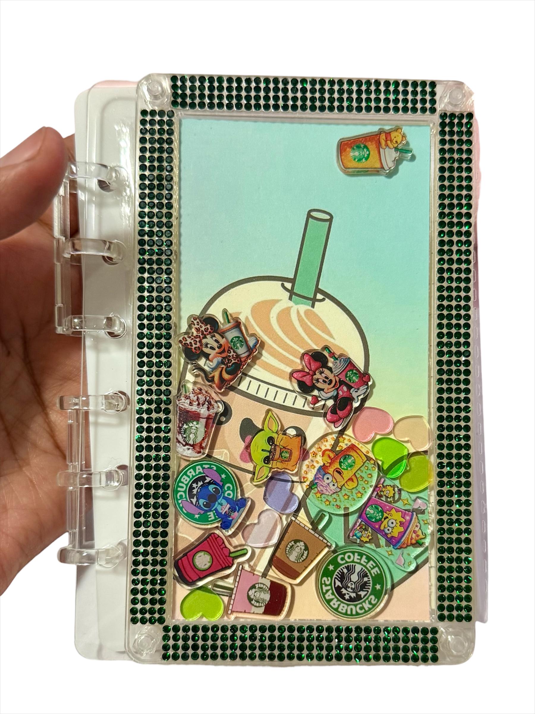 アクリルノート 各種シェイカーノート - ポケットサイズ - 耐久性のあるアクリル製