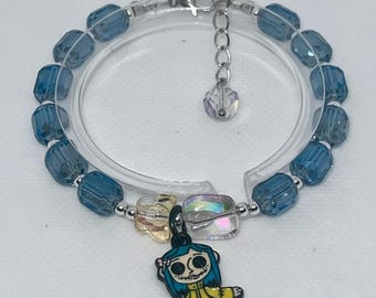 Handcrafted Coraline INSPIRED jewlery - Bracelets & Anklets