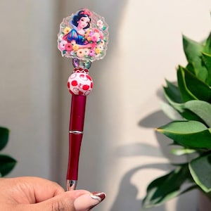 Beautiful DS Princess inspired pens - High quality acrylics - Classic & new princesses! Stocking stuffers / Gift basket fillers