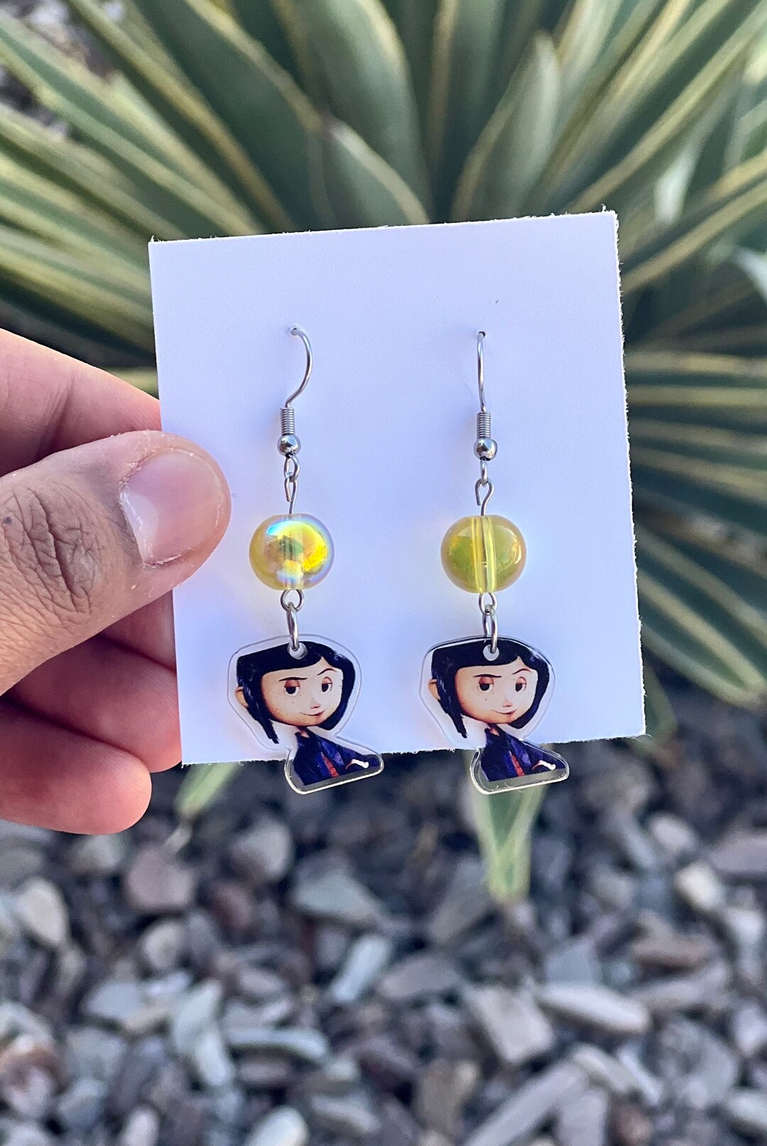 Coraline Earring Assortment durablestainless Steel Acrylic Coraline Coraline Earring Assortment durablestainless Steel Acrylic Coraline