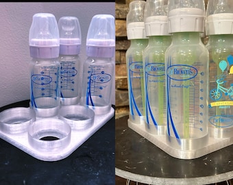 Dr Brown 8oz & 4oz 2pack Fits Dr. Brown&#39;s Fold and Freeze Bottle Tote | Dr. Brown&#39;s Bottle Holder Organizer Dr Browns Bottle Baby Bottle