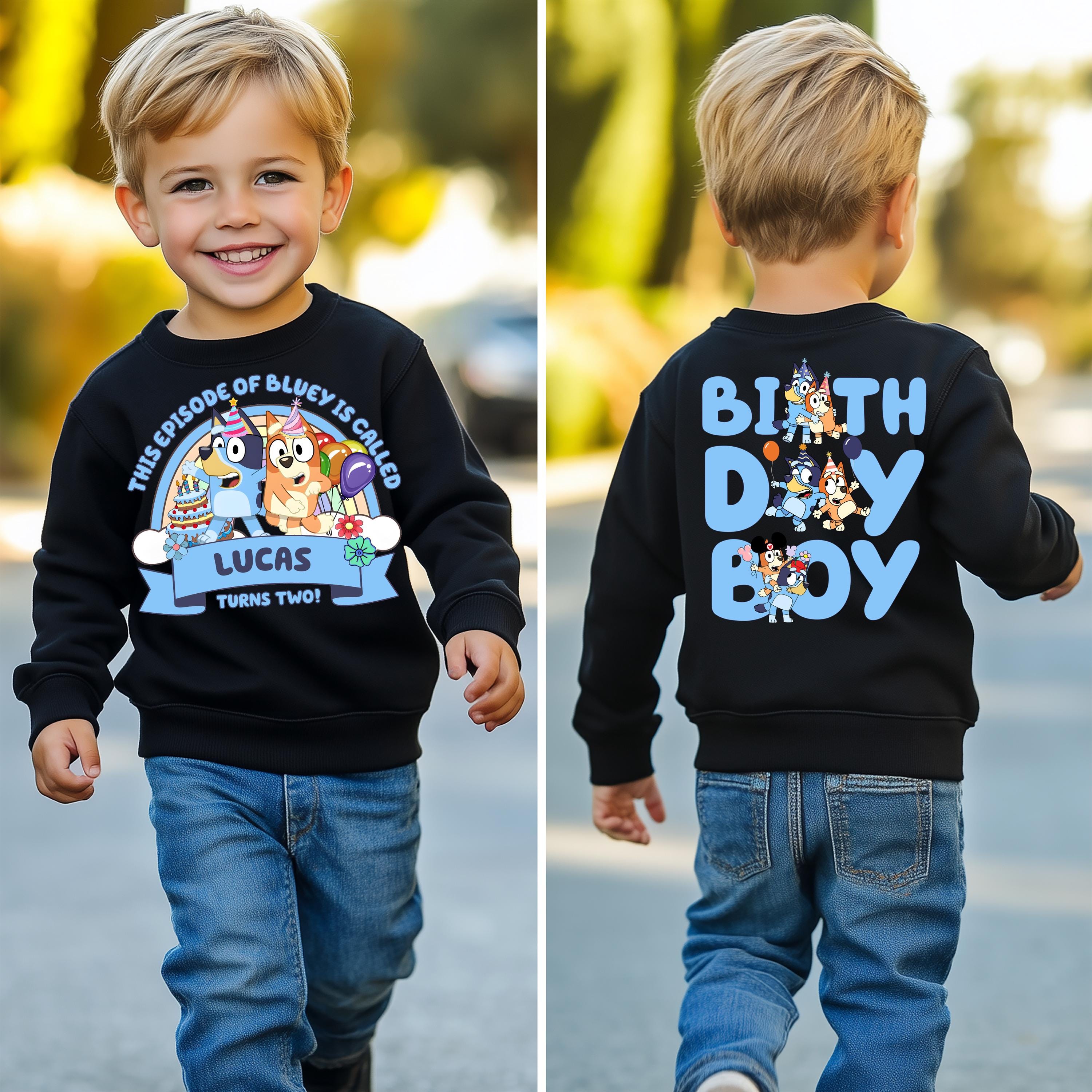 Custom Birthday Shirt - Bluey Girl